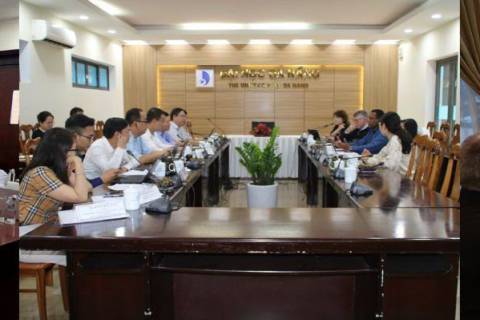 USAID Partnership for Higher Education Reform project Leadership Team Visits Partner Universities in Vietnam