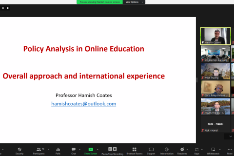 Policy Dialogue on Online Education and Quality Assurance