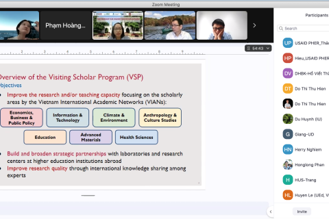 Visiting Scholar Program – Pre-Departure Webinar